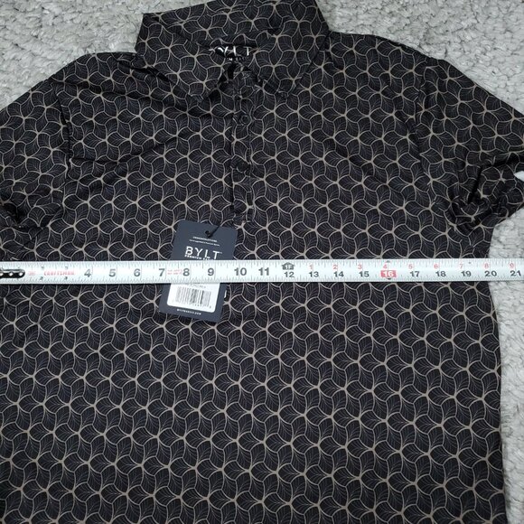 Bylt 19th Hole Polo Shirt Men’s Size Medium Pendulum Golf Performance Stretch - Picture 7 of 7